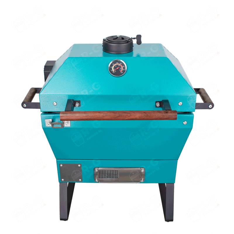 rectangle medium-steel-kamado-bbq-grills-metal-kamado-barbecue-smokers-supplier