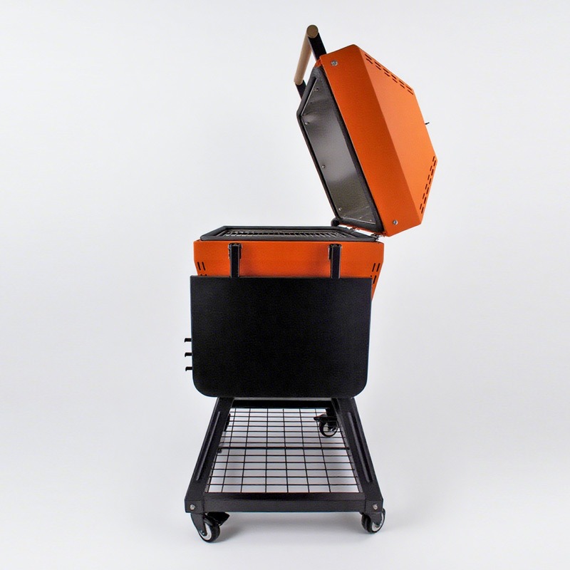 XLarge Steel kamado grill with metal iron manufacturers factory supplier (4)